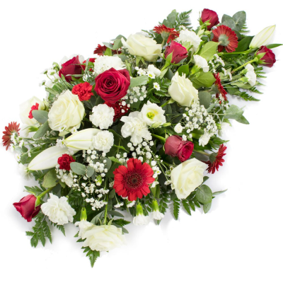 Single Ended Spray SYM-301 | Heywood Florists | Heywood | Flower Delivery - Same Day Funeral Tributes Flowers Deliverd In Heywood From Heywood Florist