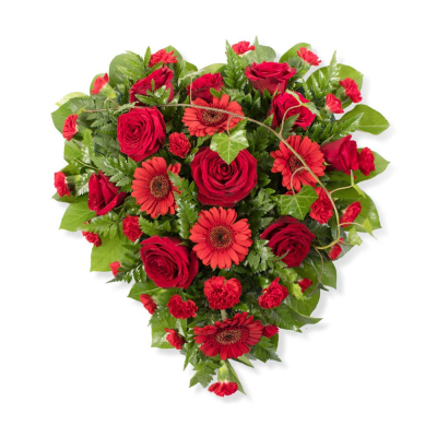 Heart SYM-323 | Heywood Florists | Heywood | Flower Delivery - Same Day Funeral Tributes Flowers Deliverd In Heywood From Heywood Florist