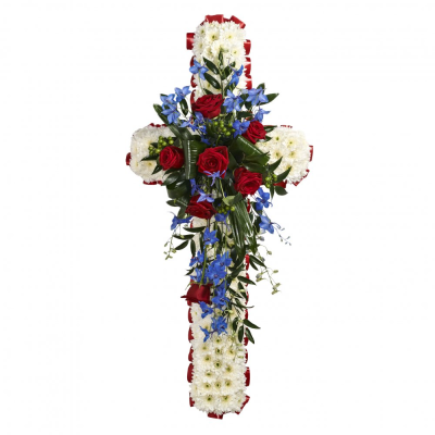 Cross SYM-329 | Heywood Florists | Heywood | Flower Delivery - Same Day Funeral Tributes Flowers Deliverd In Heywood From Heywood Florist