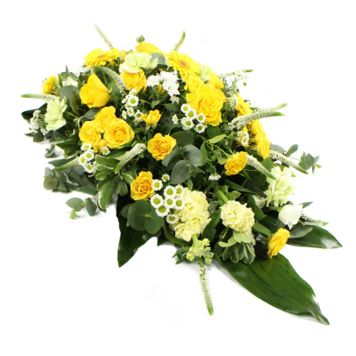 Single Ended Spray SYM-302 | Heywood Florists | Heywood | Flower Delivery - Same Day Funeral Tributes Flowers Deliverd In Heywood From Heywood Florist