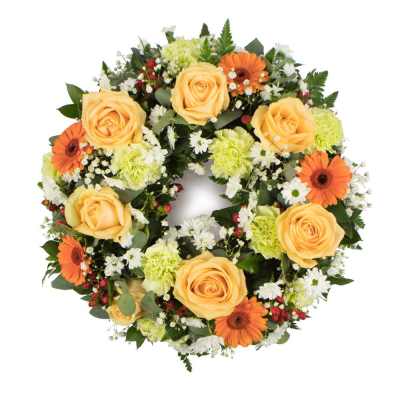 Wreath SYM-315 | Heywood Florists | Heywood | Flower Delivery - Same Day Funeral Tributes Flowers Deliverd In Heywood From Heywood Florist