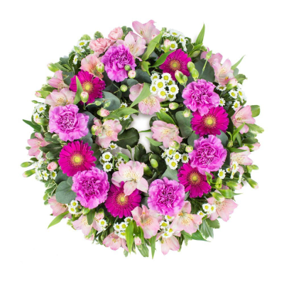 Wreath SYM-320 | Heywood Florists | Heywood | Flower Delivery - Same Day Funeral Tributes Flowers Deliverd In Heywood From Heywood Florist