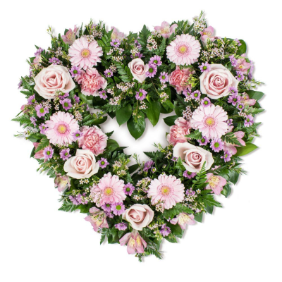Heart SYM-325 | Heywood Florists | Heywood | Flower Delivery - Same Day Funeral Tributes Flowers Deliverd In Heywood From Heywood Florist