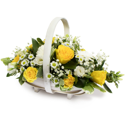 Basket SYM-347 | Heywood Florists | Heywood | Flower Delivery - Same Day Sympathy Flowers Deliverd In Heywood From Heywood Florist