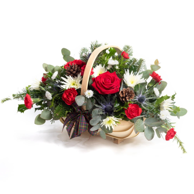 Basket of Joy | Heywood Florists | Heywood | Flower Delivery - Same Day Christmas Flowers Flowers Delivered In Heywood From Heywood Florist